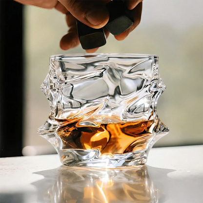Storm Japanese Crystal Whisky Glass